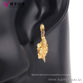 90924 Environmental copper dubai golden earrings special shape women drop earrings